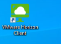 VMware Horizon Client sur le bureau