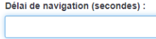 Délai de navigation