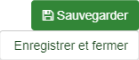 Sauvegarder ou Enregistrer et fermer