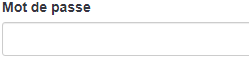 Mot de passe