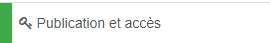 Publication et accès